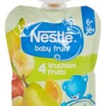 NESTLÉ NATURNES 4 vruchten 6m+ pouch (90g)