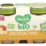OLVARIT BIO appel nect.banaan 4m+ (2x125g)