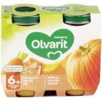 OLVARIT pompoen wortel kip 6m+ (2x200g)