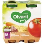OLVARIT pasta bolognese 18m+ glas (2x250g)