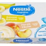 NESTLÉ YOGOLINO mix ban-perzik 6m+ (6x60g)