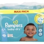 PAMPERS Baby-Dry maxi maat 5+ (84st)