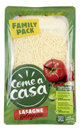 COME A CASA lasagne bolognese (1kg) - Smartmarket - Online supermarket in  Belgium!