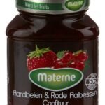 MATERNE confituur aardbei-aalbessen (450g)
