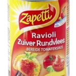 ZAPETTI ravioli zuiver rund blik (400g)
