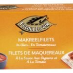 FEUILLE D'OR makreel ajuin tomaat (125g)