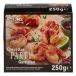 MORUBEL scampi met gerookt spek (250g)