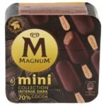 MAGNUM mini Intense Dark 70%cocoa (6x55ml)