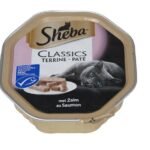SHEBA Classics paté met zalm vlootje (85g)