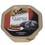 SHEBA Classics paté met rund vlootje (85g)