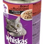 WHISKAS brokjes rund in saus (400g)