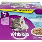 WHISKAS 7+ vis in gelei pouch (24x100g)
