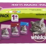 WHISKAS pouch mix vlees&vis (40x100g)