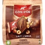 CÔTE D'OR carrés melk hele hazeln. (200g)