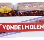 VONDELMOLEN peperkoek cranberry (6x40g)