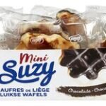 SUZY Luikse wafels mini chocol. 9st (292g)