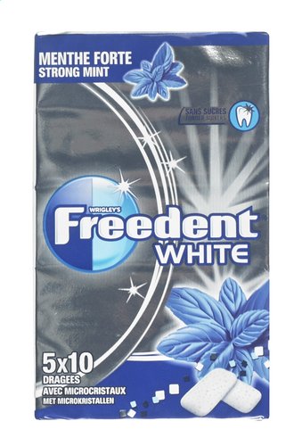 FREEDENT WHITE kauwgom Strong Mint (5st) - Smartmarket - Online