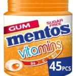 MENTOS gum vitamins citrus blend (45st)
