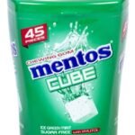MENTOS CUBE Gum Ice Green Mint (45st)