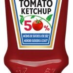 HEINZ ketchup -50% suiker-zout TD (570ml)