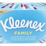 KLEENEX zakdoekjes family box (128st)