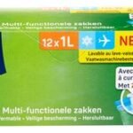 TOPPITS zipper diepvrieszak 1L (12st)