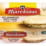 MAREDSOUS smeerkaas light ham (250g)