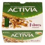 ACTIVIA yoghurt vezels muesli (4x125g)