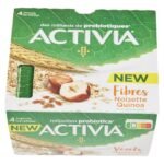 ACTIVIA yoghurt quinoa hazelnoot (4x125g)