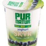 PUR NATUR Skyr yoghurt bosbes Bio (400g)