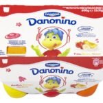 DANONINO aardbei/ban/abr (12x50g)