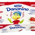 DANONINO aardbei (6x100g)