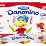 DANONINO duo aardb-banaan (6x100g)